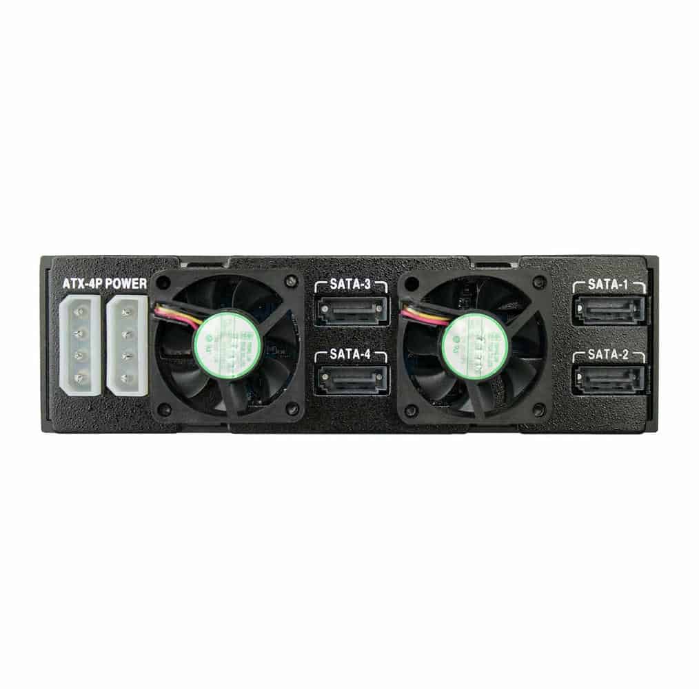 (image for) CRU Rhino Jr RJ24S 4x 2.5- SSD - HDD Bracket for Internal 5.25- Drive Bay